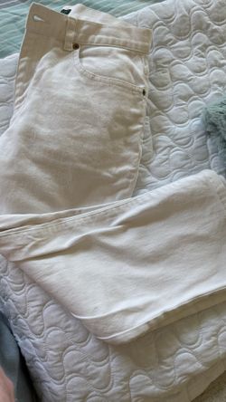 Vintage polo White Cropped Jeans