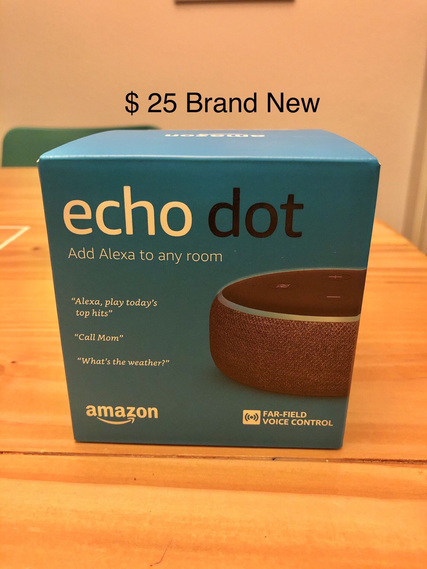 *BRAND NEW* Amazon Echo Dot, $25