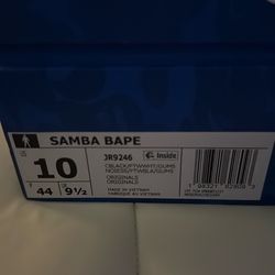 Adidas Samba Bape