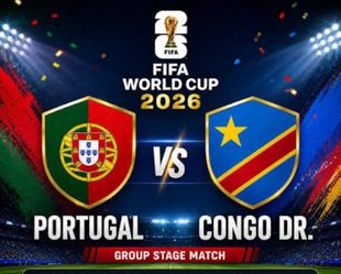 PORTUGAL VS CONGO 3 TICKETS (CATEGORY 1)