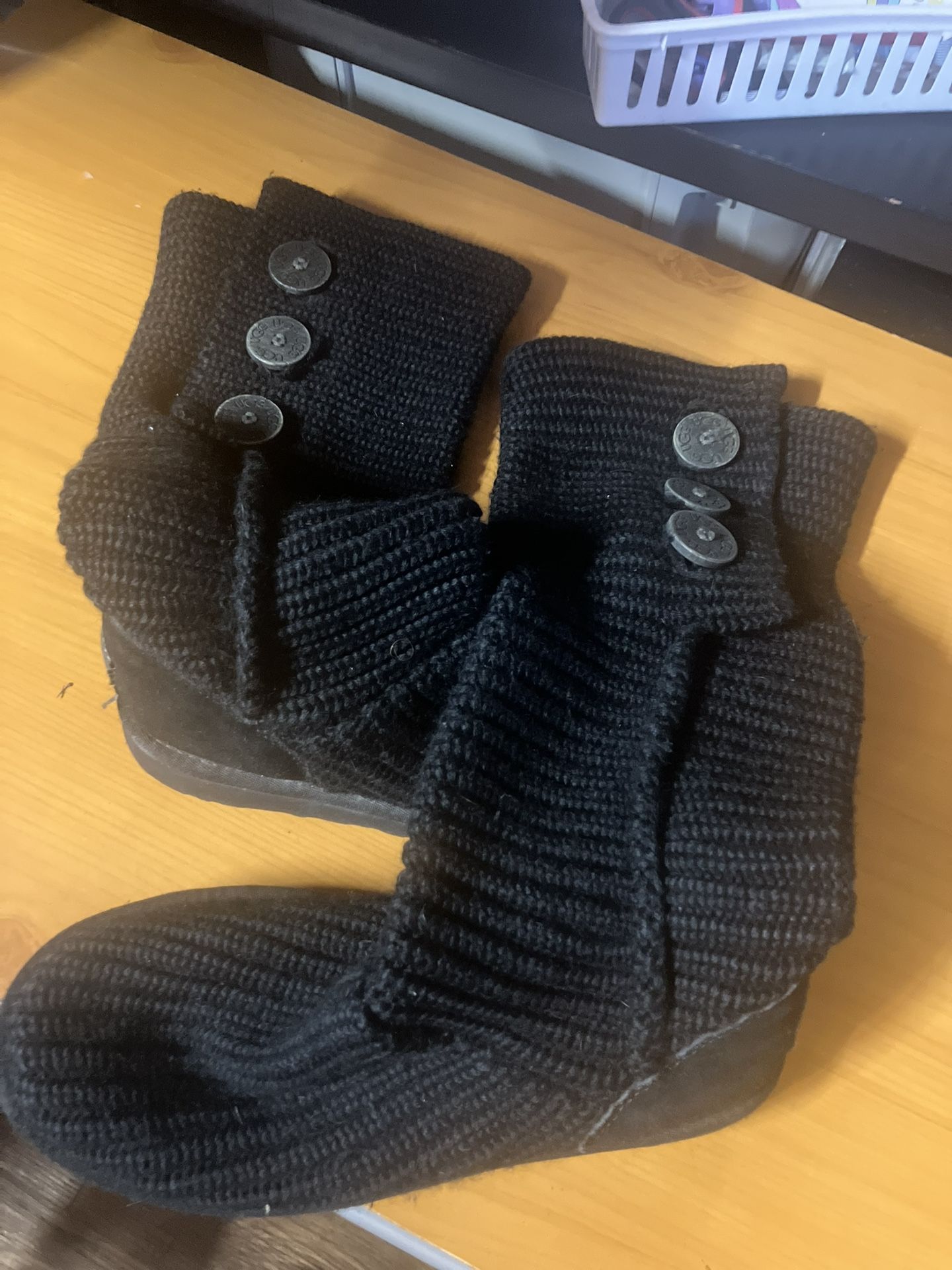 Only Wore Once Ugg Cloth Boots