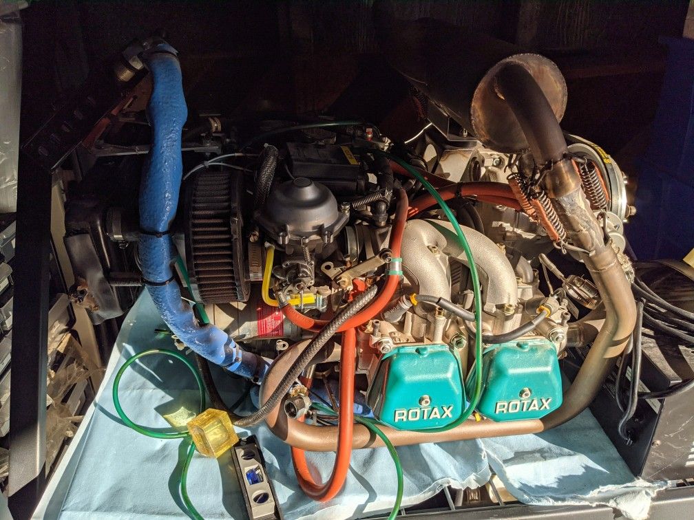 Rotax Engine Green Top 912ULS