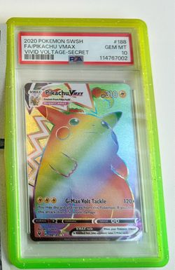 Pikachu Vmax Rainbow VVPSA 10