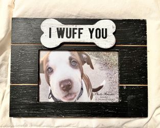 Brand New I Woof You Photo Frame For 6x4 Photos
