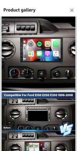 Alikali 7" Car Radio for Ford E150 E250 E(contact info removed)-2008