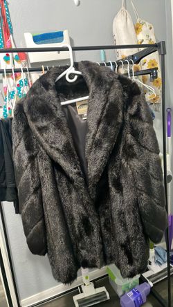 Faux fur coat