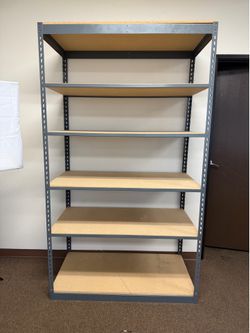 Rivet shelving