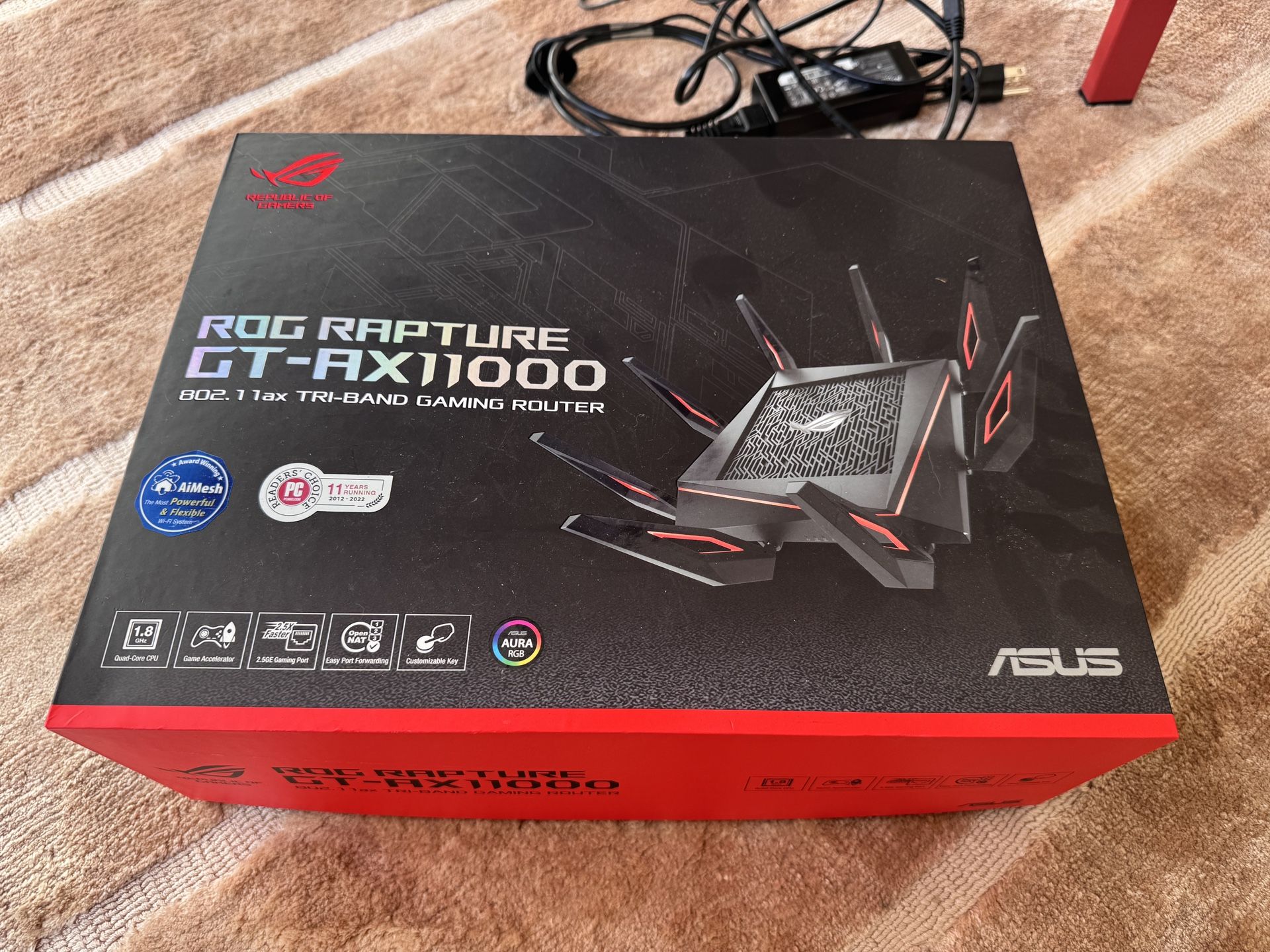 ASUS Rapture GT-AX11000 Gaming Router