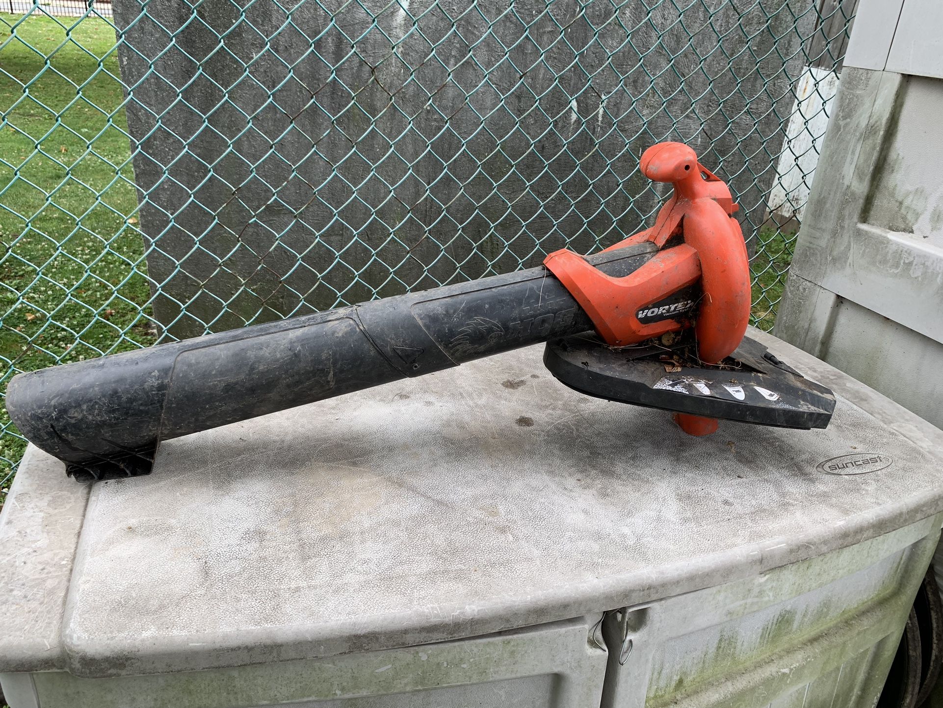 black & decker vortex vacuum system leaf hog for parts just the plastic part