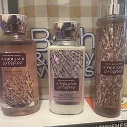New Bath and body works A Thousand Wishes Set