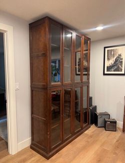 Crate & barrel cabinet