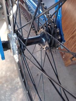 Blue Custom 49" Fixie Bike Continental GatorSkin Tires 