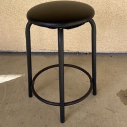 Small black stool