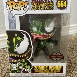 Special Edition Marvel Venom Zombies Funko Pop