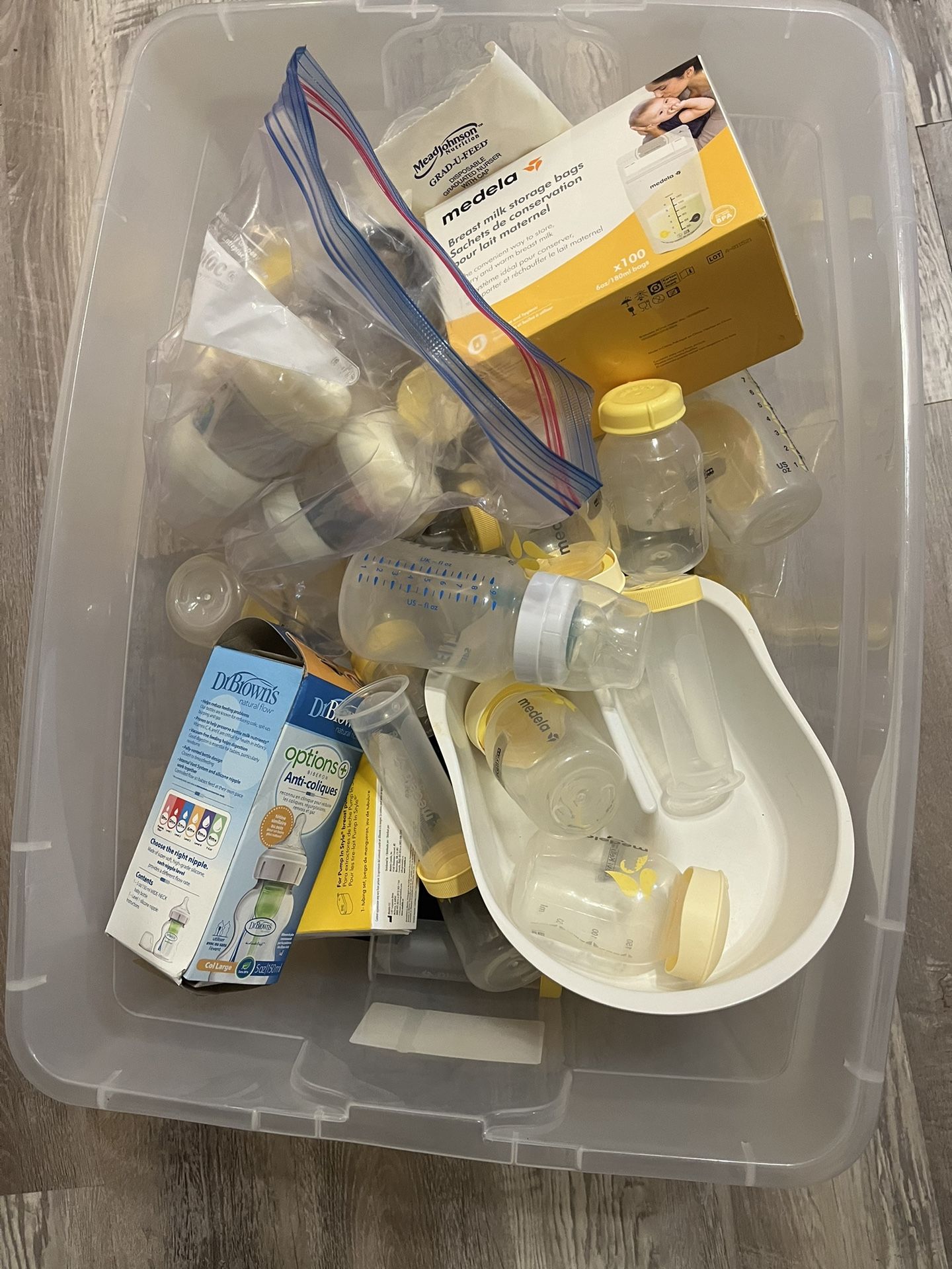 Bottles, Breast Pump, Breastfeeding Milk Bags