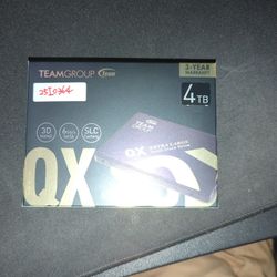 Brand new in Box (Rma Replacement) 4tb QX 2.5" Sata SSD