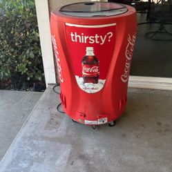 Coca Cola Electric Barrel Cooler 