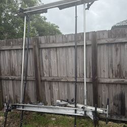  GMC Savana / Chevy Express Aluminum Ladder Rack – Double-Sided Leaning Rack + Rear Roller