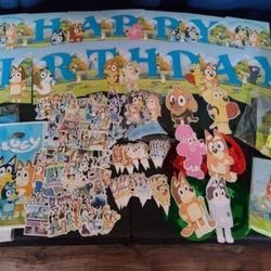 Bluey Decorations Bluey Backdrop Bluey Party Supplies