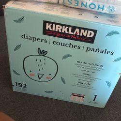 Kirkland size 1 Diapers