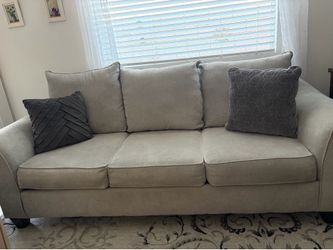 Grey couch 3 seat