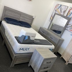 4 Piece Queen Bedroom Set