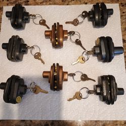 Master Lock Trigger Locks With 2 Keys Each  $10 Each 