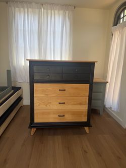 Newly Refinished Modern Wood Dresser - Free Delivery!