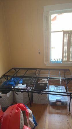 Full Black Bed Frame