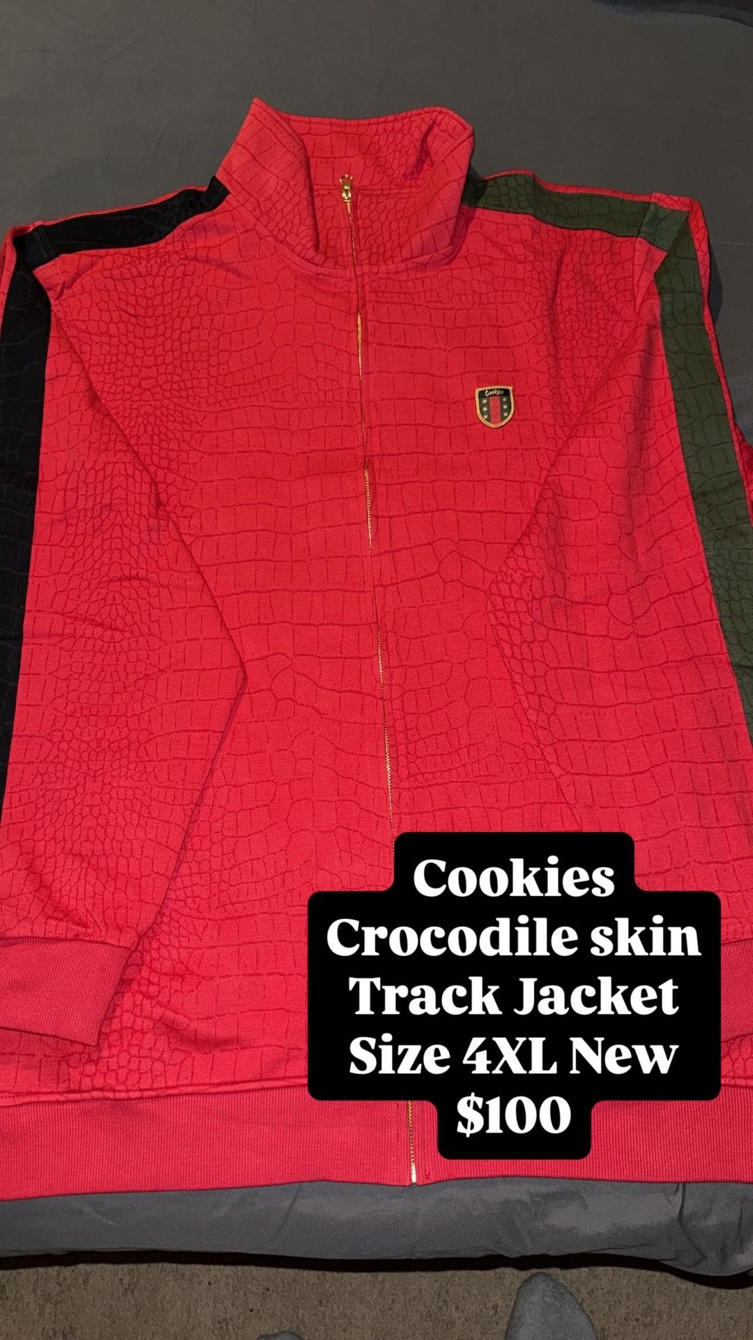Cookies Track Jacket Size 4XL