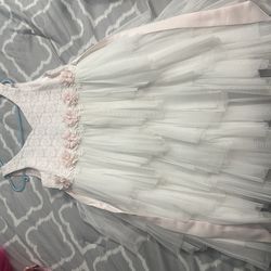 White dress for girls size 6