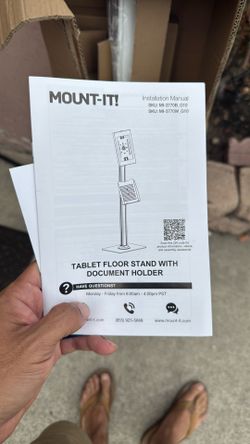 Tablet Floor Stand