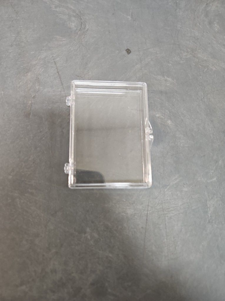 Plastic Cases 3½x1½x½" Clear