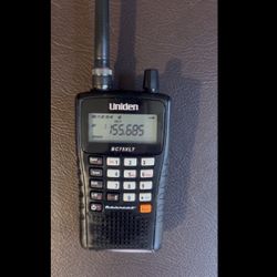 Uniden Bearcat BC75XLT handheld analog radio scanner