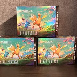 Final Fantasy Chocobo Bundle Magic The Gathering MTG Cards