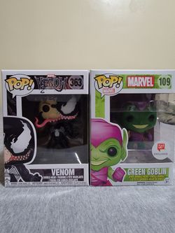 Venom And Green Goblin Funko Pop