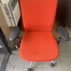 Orange Office Chair 