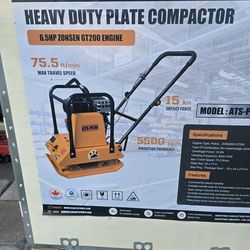 Heavy duty plate compactor new