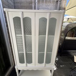 Two Sweet Chairs And A Brand New Cabinet 