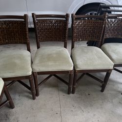 6 Sturdy/Supportive Dining Chairs