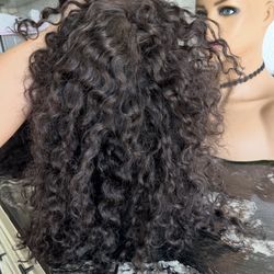 New Lace Human Wig 12”