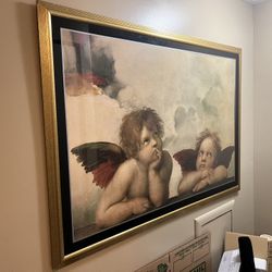 Two Angels - Print and Frame