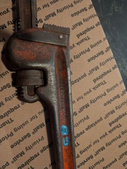 Craftsman 18-in heavy duty pipe wrench