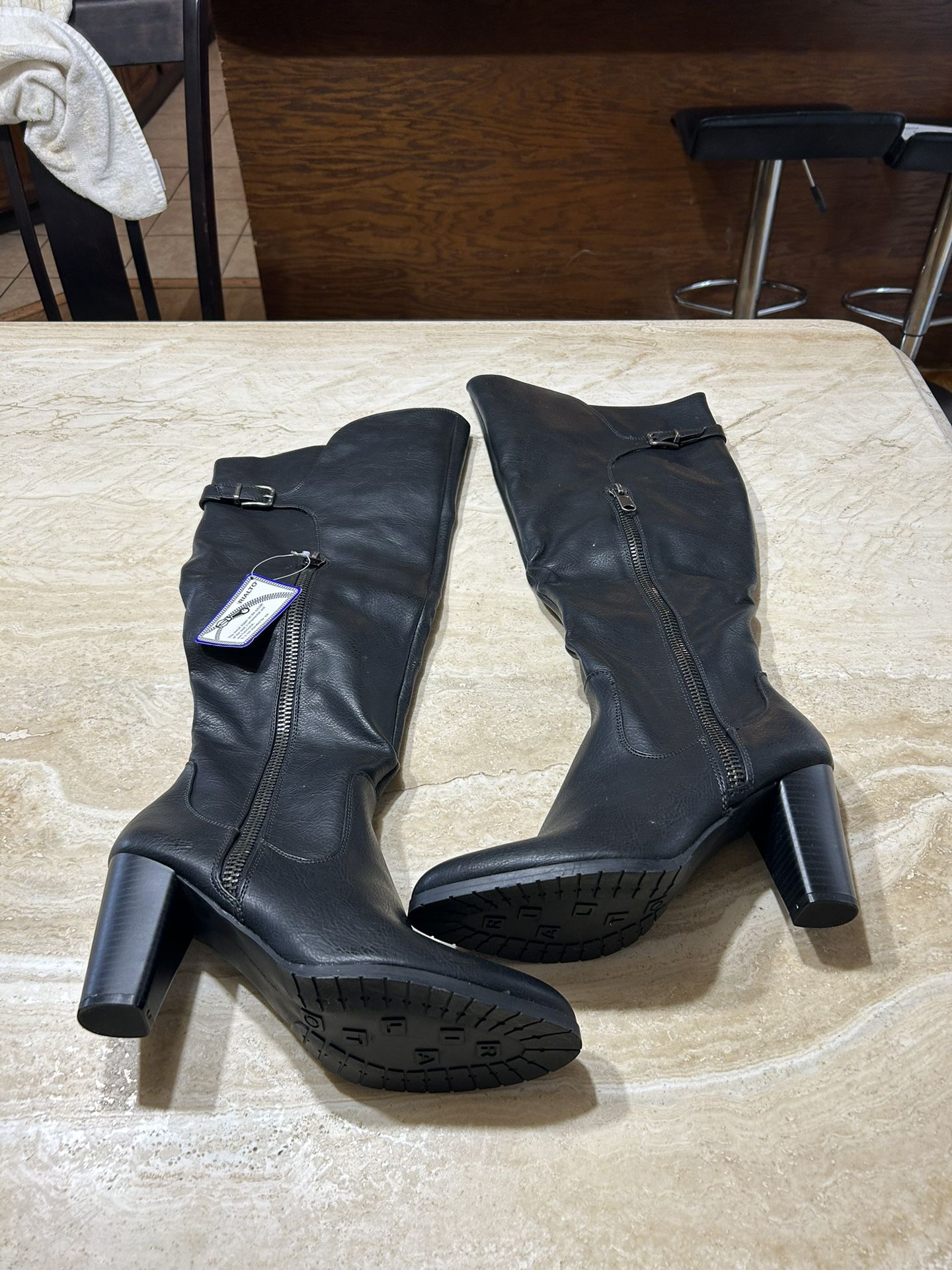  Brand New Over The Knee Boots Size 11