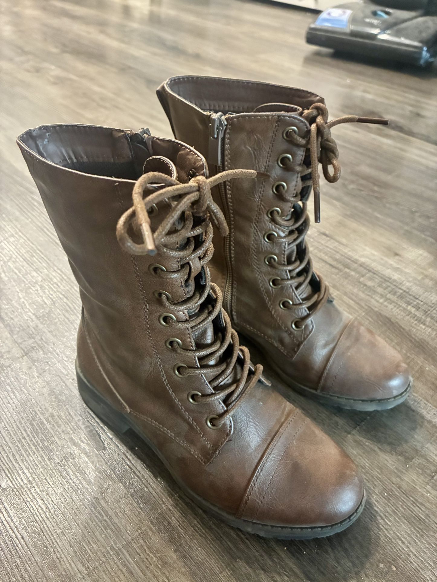 Brown Boots Size 5