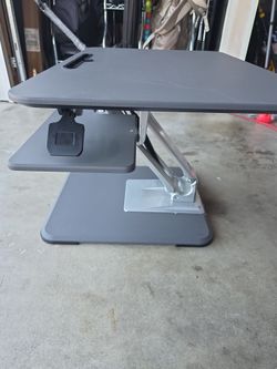 Stand desk converter