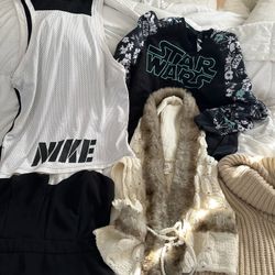 Lots of Bags Of Used Clothes  Sizes  SML  $2.00 To 5.00 