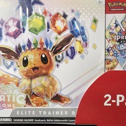 Pokémon Scarlet & Violet Prismatic Evolutions ETB