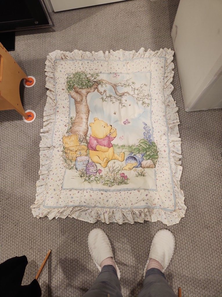Classic Pooh Baby Crib Comforter