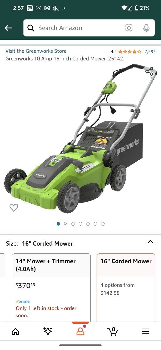 Greenwork Mower